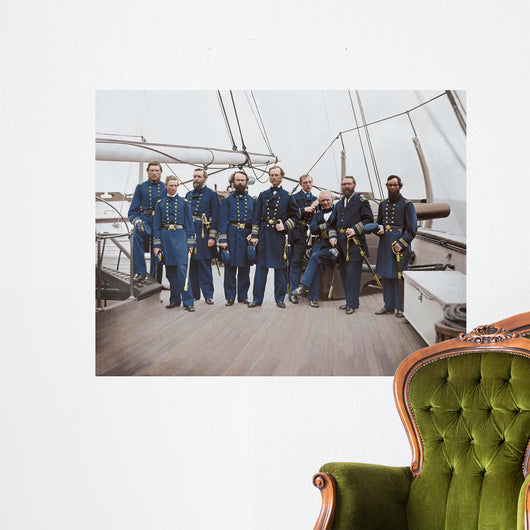 Admiral John a Dahlgren Wall Decal
