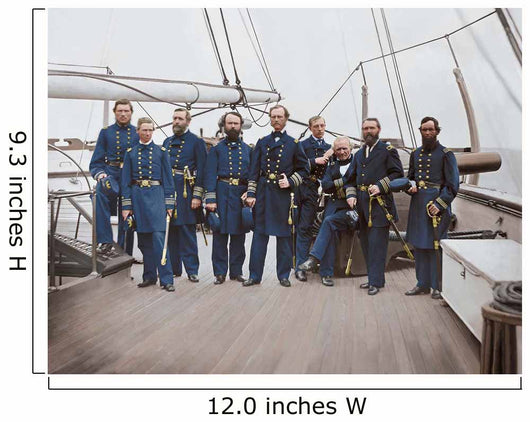 Admiral John a Dahlgren Wall Decal