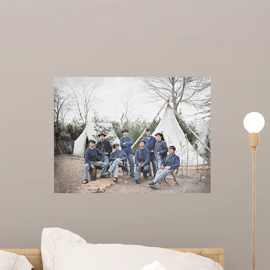American Civil War Soldiers Wall Decal