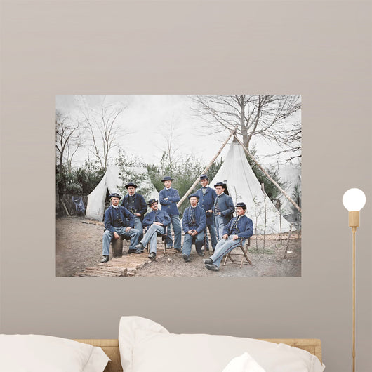 American Civil War Soldiers Wall Decal