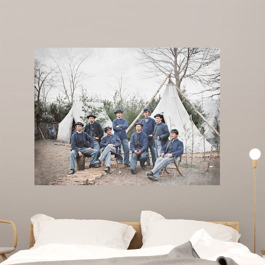 American Civil War Soldiers Wall Decal