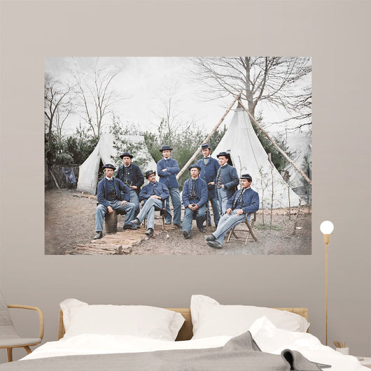 American Civil War Soldiers Wall Decal