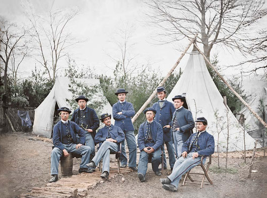 American Civil War Soldiers Wall Decal
