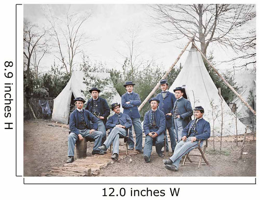 American Civil War Soldiers Wall Decal
