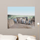 Officers Operating Cannon Fort Wall Decal
