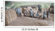 Officers Operating Cannon Fort Wall Decal