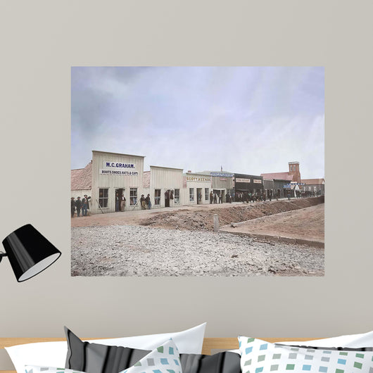 Sutler's Row Chattanooga Tennessee Wall Decal