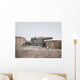 Cannon Mounted Fort Battery Wall Decal