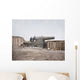 Cannon Mounted Fort Battery Wall Decal