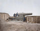 Cannon Mounted Fort Battery Wall Decal