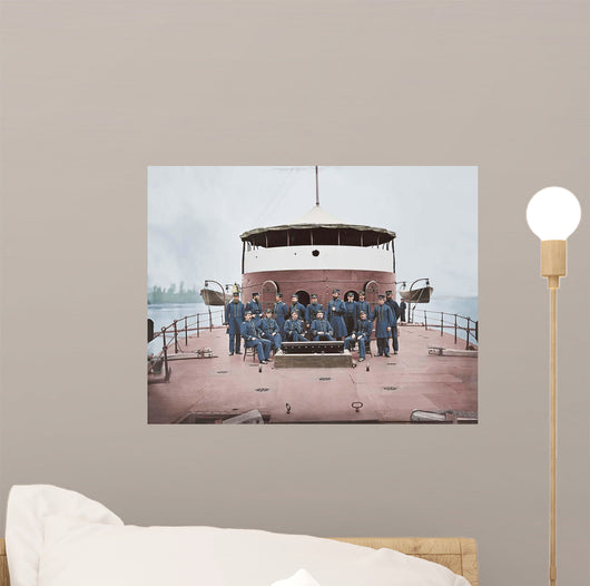 Officers Board Monitor Uss Wall Decal