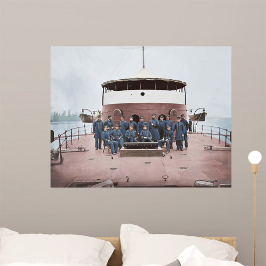 Officers Board Monitor Uss Wall Decal