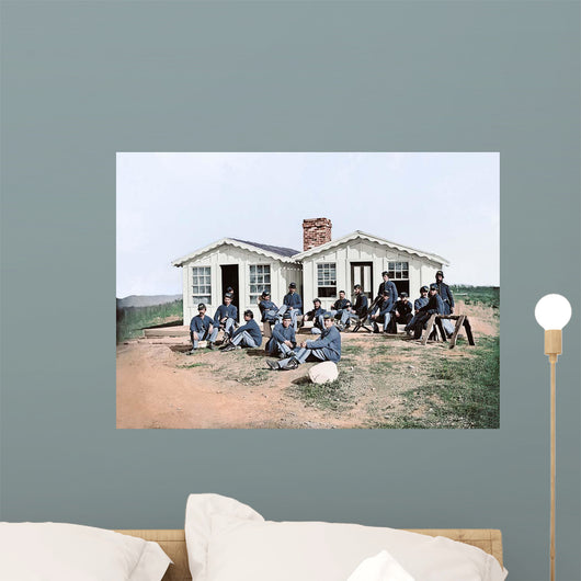 Officers 119th Pennsylvania Infantry Wall Decal