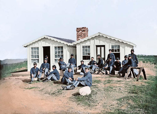 Officers 119th Pennsylvania Infantry Wall Decal
