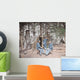 Camp Scene during American Wall Decal