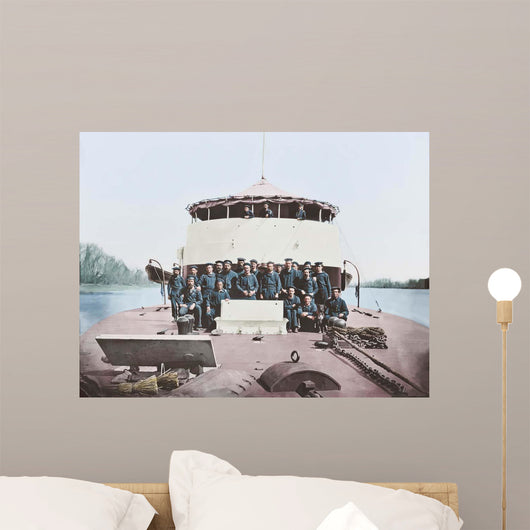 Crew Monitor Uss Saugus Wall Decal