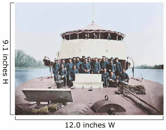 Crew Monitor Uss Saugus Wall Decal