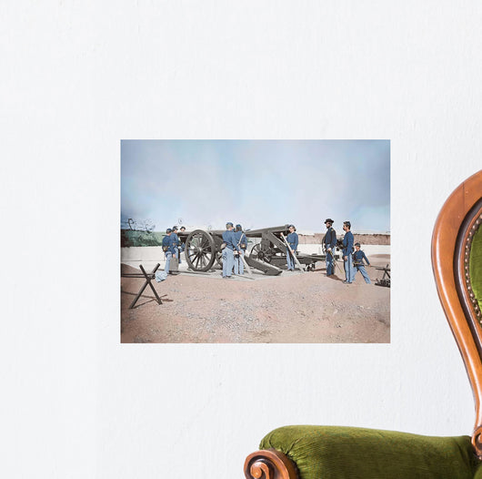 Artillery Drill Fort during Wall Decal