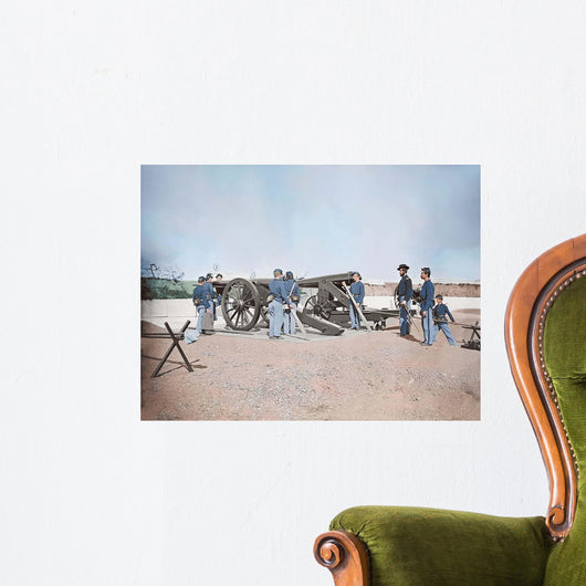 Artillery Drill Fort during Wall Decal