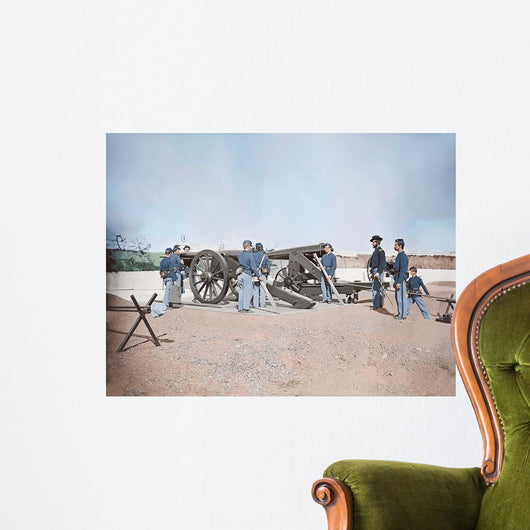 Artillery Drill Fort during Wall Decal