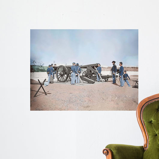 Artillery Drill Fort during Wall Decal