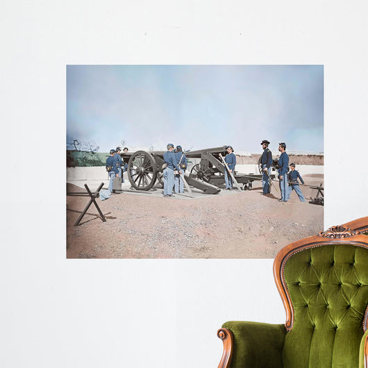 Artillery Drill Fort during Wall Decal