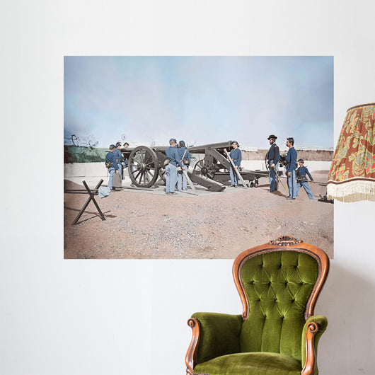 Artillery Drill Fort during Wall Decal