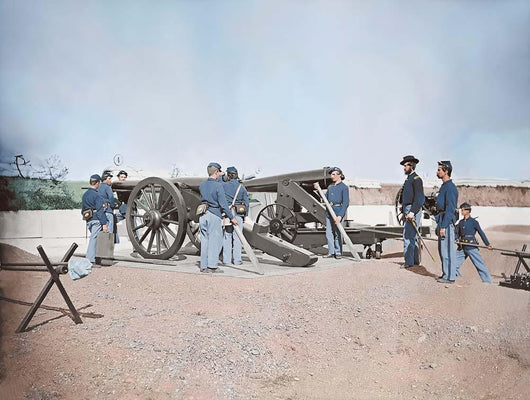 Artillery Drill Fort during Wall Decal