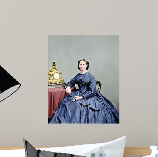 Portrait Miss Clara Barton Wall Decal
