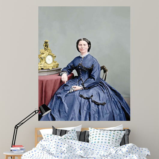 Portrait Miss Clara Barton Wall Decal