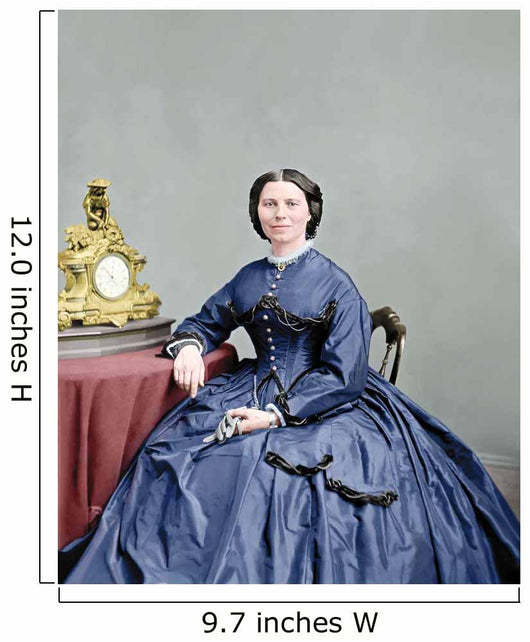 Portrait Miss Clara Barton Wall Decal