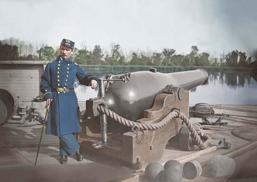 Deck Gunboat Uss Hunchback Wall Decal