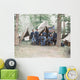 Officers from 16th Pennsylvania Wall Decal