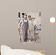 Father and Son Working Wall Decal