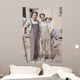 Father and Son Working Wall Decal