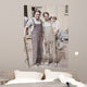 Father and Son Working Wall Decal