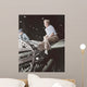 Female Riveter Working Fabrication Wall Decal