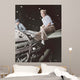 Female Riveter Working Fabrication Wall Decal