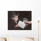 Eager School Boy Gets Wall Decal