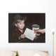 Eager School Boy Gets Wall Decal