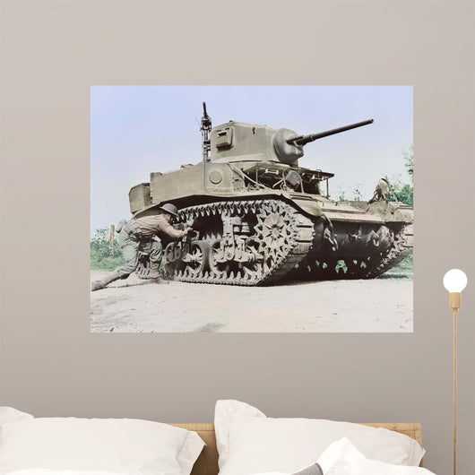 Soldier Places 29 Pound Wall Decal