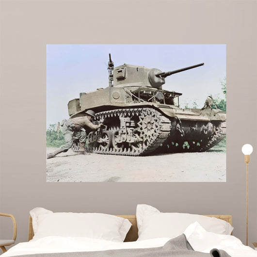 Soldier Places 29 Pound Wall Decal