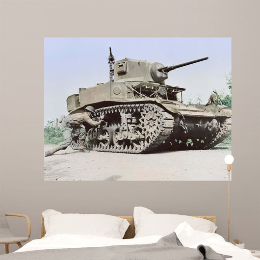 Soldier Places 29 Pound Wall Decal