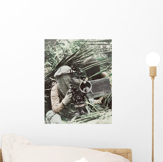 Machine Gunners Caribbean Area Wall Decal