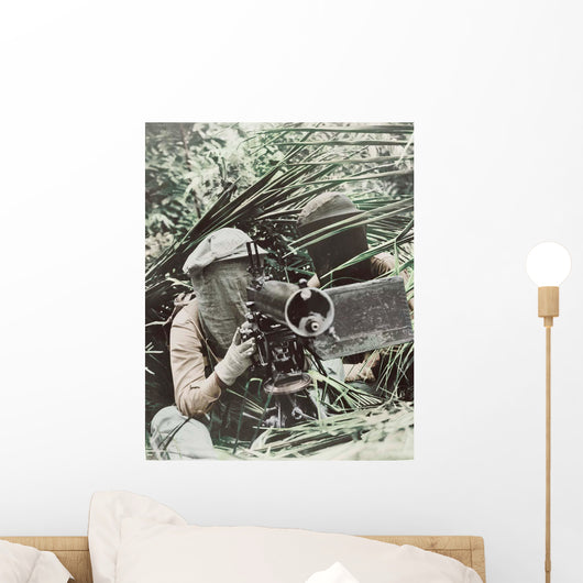 Machine Gunners Caribbean Area Wall Decal