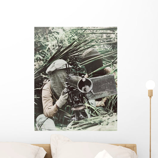Machine Gunners Caribbean Area Wall Decal