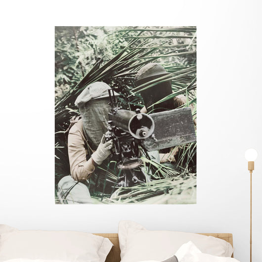 Machine Gunners Caribbean Area Wall Decal