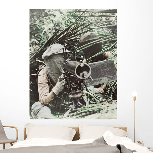 Machine Gunners Caribbean Area Wall Decal