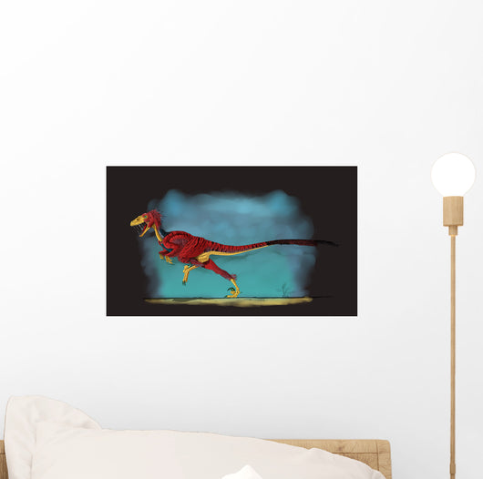 Deinonychus Genus Carnivorous Dromaeosaurid Wall Decal