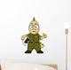 Illustration Allosaurus Jet Pilot Wall Decal